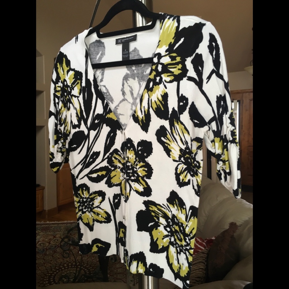 INC Cardigan Sweater Wmn’s Size M Petite